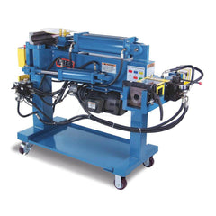 EB-300 3″ 220V HYD COMP EXHAUST SWAGER - Includes:(8) Round Tube Die; Die Alignment Pins; Spacer for Half Bending Shoes; Pacer for Full Length Bending Shoes; (5) Round Tube Half Length Bending Shoe; (6) Round Tube Full Length Bending Shoe; (2) Expander Ti