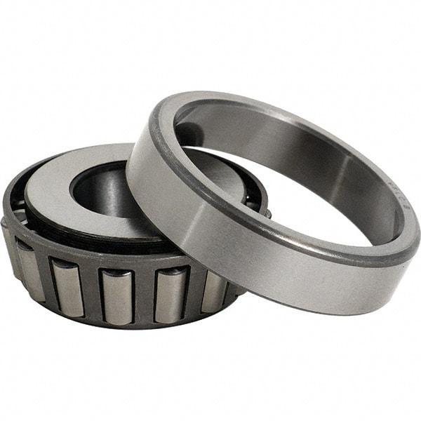 Tritan - 2-1/2" Bore Diam, 4-1/4" OD, 1" Wide, Tapered Roller Bearing Set - 29,114 N Dynamic Load Capacity, 177,617 N Static Load Capacity - Benchmark Tooling