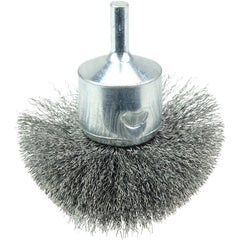 2 3/4″ Diameter - Steel Wire Flared End Brush - Benchmark Tooling