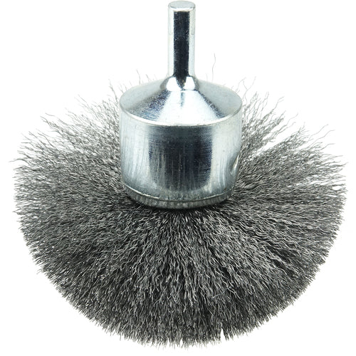 3″ Diameter - Steel Wire Flared End Brush - Benchmark Tooling