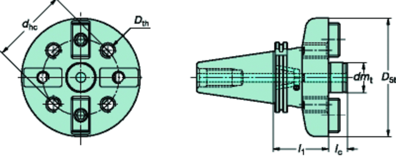 A392.645XL-5040 075 CoroBore® XL - Benchmark Tooling