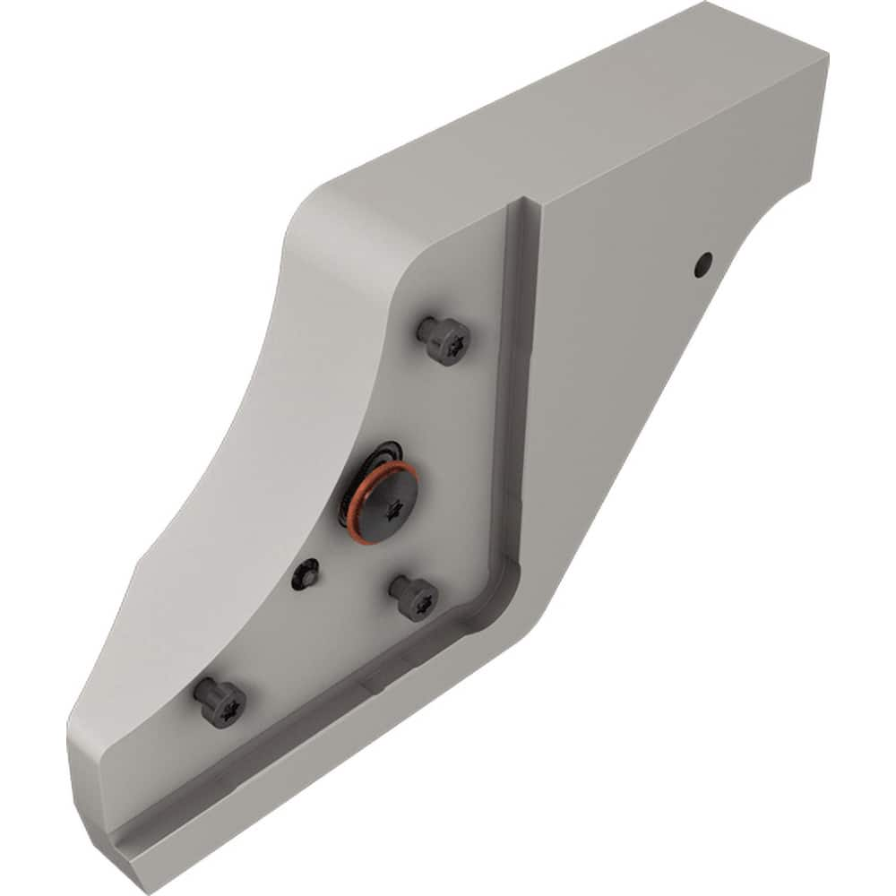 Iscar - Indexable Cut-Off Blade Tool Blocks; Tool Block Style: TGTBQ ; Blade Height (mm): 90.50 ; Manufacturers Catalog Number: TGTBQ 25.4L-D120-JHP ; Overall Length (mm): 165.0000 ; Overall Height (mm): 95.00000 ; Shank Height (Inch): 1 - Exact Industrial Supply