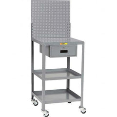 Little Giant - Mobile Work Stands Type: Shop Desk Width (Inch): 24 - Benchmark Tooling