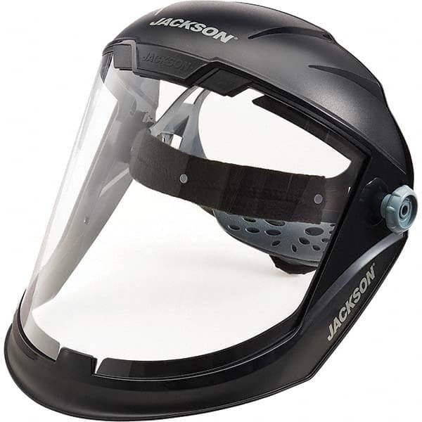 Jackson Safety - Nylon Gray Ratchet Adjustment Face Shield - Benchmark Tooling