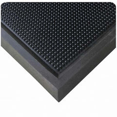 Wearwell - 24" Long x 16" Wide, Natural Rubber Surface, Boot Scrape Surface Entrance Matting - Benchmark Tooling