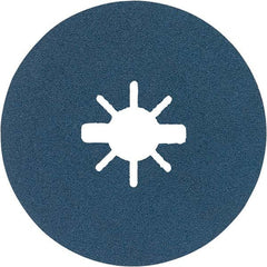 Bosch - Fiber Discs Disc Diameter (Inch): 5 Abrasive Material: Zirconia Alumina - Benchmark Tooling