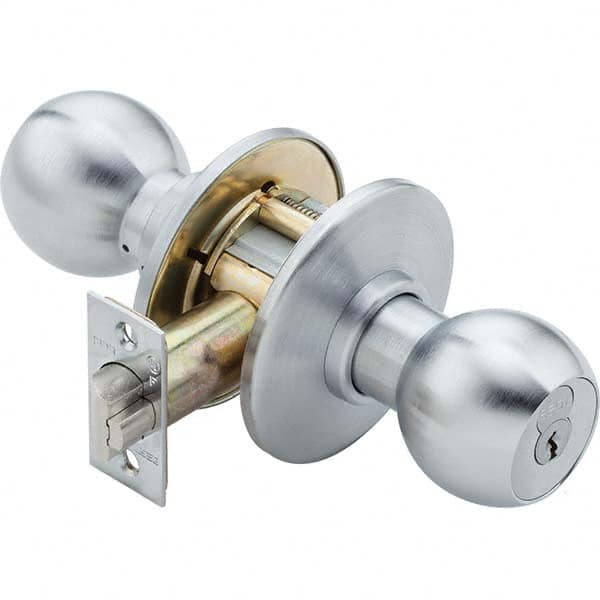 Best - Knob Locksets Type: Entrance Door Thickness: 1 3/4 - 2 1/8 - Benchmark Tooling