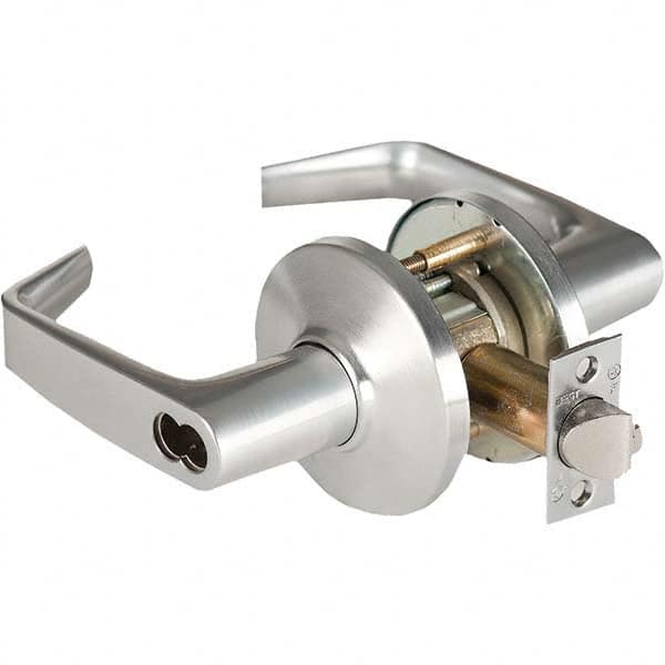 Best - Storeroom Lever Lockset for 1-3/4 to 2-1/4" Thick Doors - Benchmark Tooling