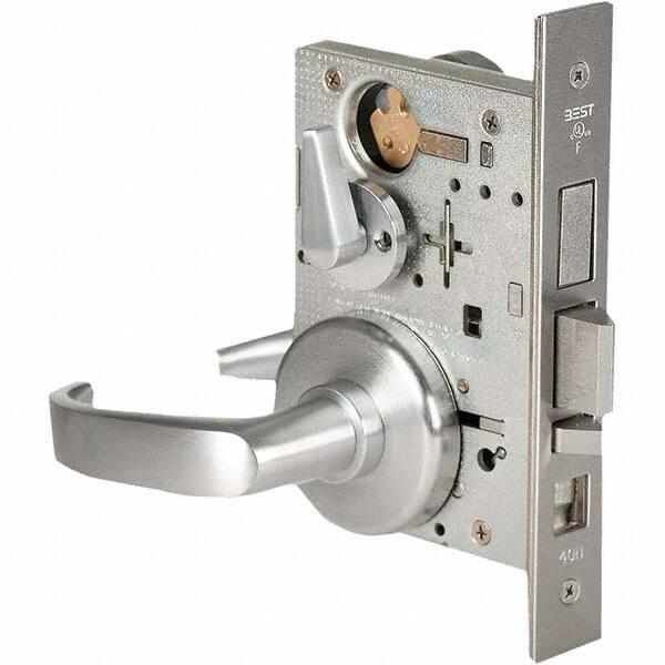 Best - Office Lever Lockset for 1-3/4" Thick Doors - Benchmark Tooling