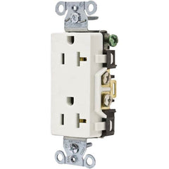 Bryant Electric - Straight Blade Receptacles Receptacle Type: Duplex Receptacle Grade: Commercial - Benchmark Tooling