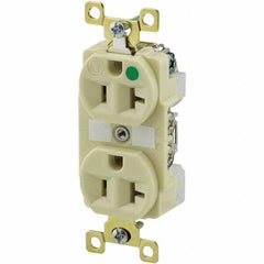 Bryant Electric - Straight Blade Receptacles Receptacle Type: Duplex Receptacle Grade: Hospital - Benchmark Tooling