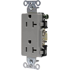 Bryant Electric - Straight Blade Receptacles Receptacle Type: Duplex Receptacle Grade: Commercial - Benchmark Tooling