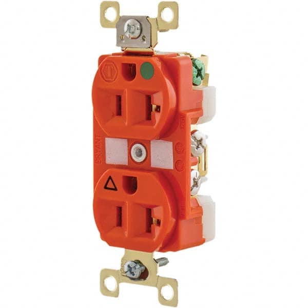 Bryant Electric - Straight Blade Receptacles Receptacle Type: Duplex Receptacle Grade: Hospital - Benchmark Tooling