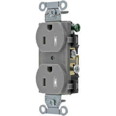 Bryant Electric - Straight Blade Receptacles Receptacle Type: Duplex Receptacle Grade: Commercial - Benchmark Tooling