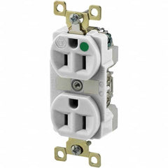 Bryant Electric - Straight Blade Receptacles Receptacle Type: Duplex Receptacle Grade: Hospital - Benchmark Tooling