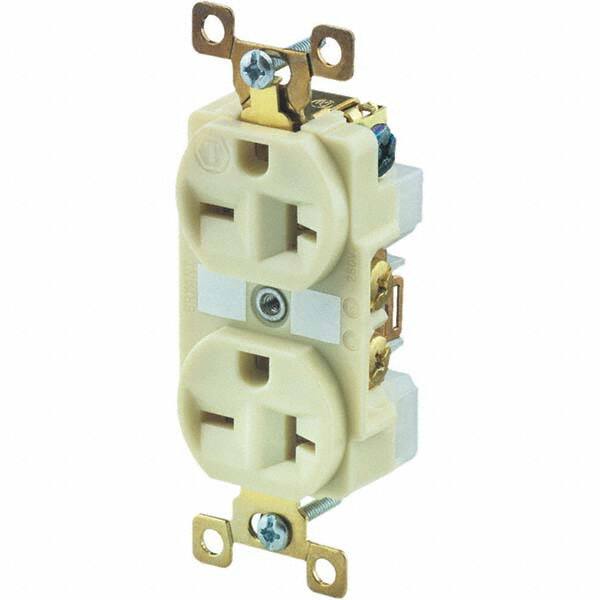 Bryant Electric - Straight Blade Receptacles Receptacle Type: Duplex Receptacle Grade: Industrial - Benchmark Tooling