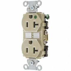 Bryant Electric - Straight Blade Receptacles Receptacle Type: Duplex Receptacle Grade: Hospital - Benchmark Tooling