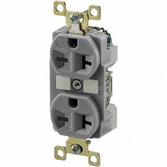 Bryant Electric - Straight Blade Receptacles Receptacle Type: Duplex Receptacle Grade: Industrial - Benchmark Tooling