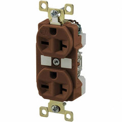 Bryant Electric - Straight Blade Receptacles Receptacle Type: Duplex Receptacle Grade: Industrial - Benchmark Tooling