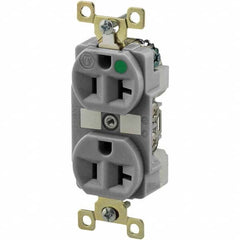 Bryant Electric - Straight Blade Receptacles Receptacle Type: Duplex Receptacle Grade: Hospital - Benchmark Tooling