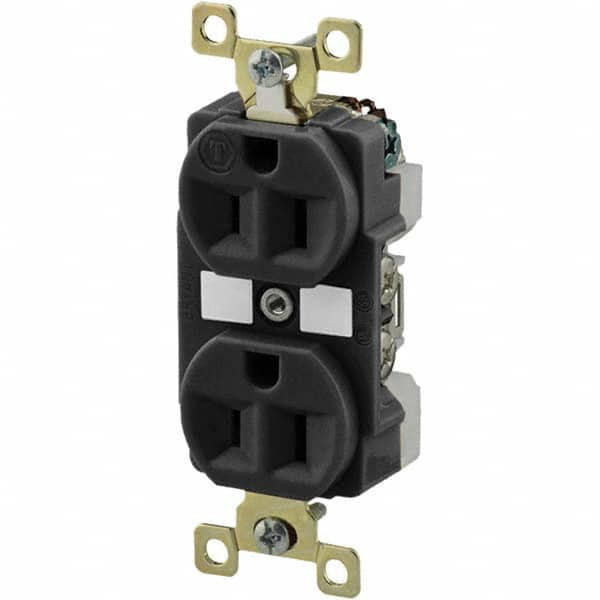 Bryant Electric - Straight Blade Receptacles Receptacle Type: Duplex Receptacle Grade: Industrial - Benchmark Tooling