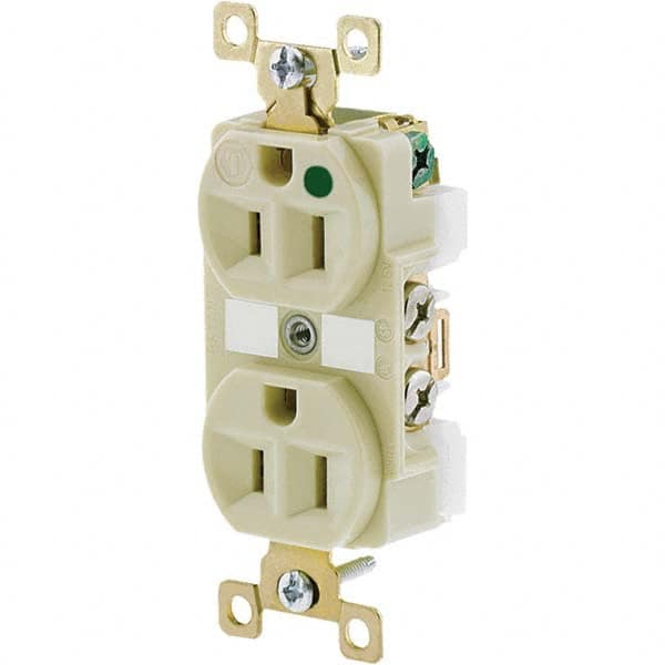 Bryant Electric - Straight Blade Receptacles Receptacle Type: Duplex Receptacle Grade: Hospital - Benchmark Tooling