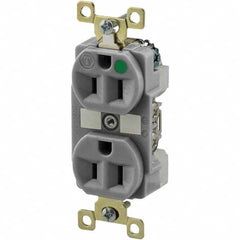 Bryant Electric - Straight Blade Receptacles Receptacle Type: Duplex Receptacle Grade: Hospital - Benchmark Tooling