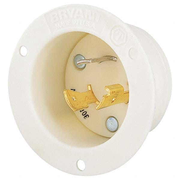 Bryant Electric - Twist Lock Plugs & Connectors Connector Type: Inlet Grade: Industrial - Benchmark Tooling