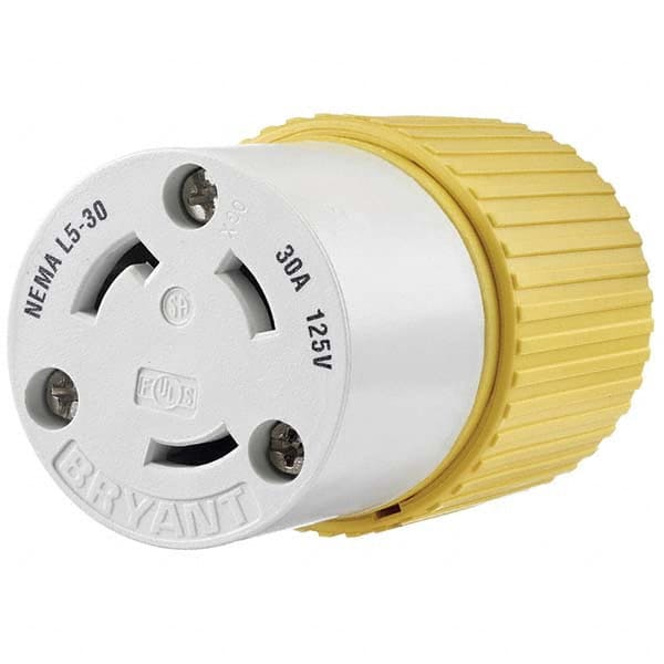 Bryant Electric - Twist Lock Plugs & Connectors Connector Type: Connector Grade: Industrial - Benchmark Tooling