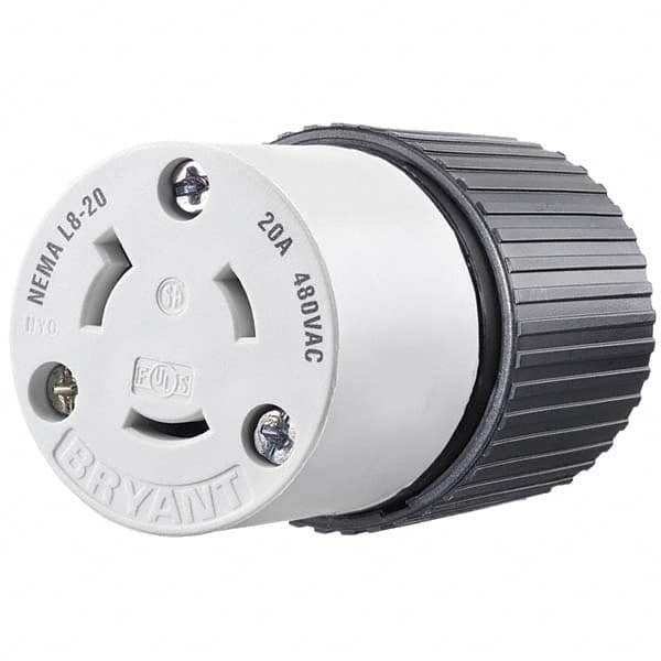 Bryant Electric - Twist Lock Plugs & Connectors Connector Type: Connector Grade: Industrial - Benchmark Tooling