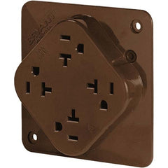 Bryant Electric - Straight Blade Receptacles Receptacle Type: Fourplex Receptacle Grade: Hospital - Benchmark Tooling