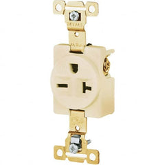 Bryant Electric - Straight Blade Receptacles Receptacle Type: Single Receptacle Grade: Industrial - Benchmark Tooling