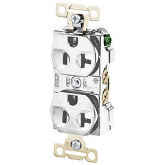 Bryant Electric - Straight Blade Receptacles Receptacle Type: Duplex Receptacle Grade: Industrial - Benchmark Tooling