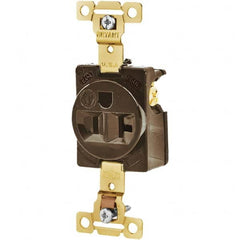 Bryant Electric - Straight Blade Receptacles Receptacle Type: Single Receptacle Grade: Industrial - Benchmark Tooling