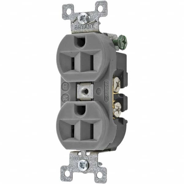 Bryant Electric - Straight Blade Receptacles Receptacle Type: Duplex Receptacle Grade: Specification - Benchmark Tooling