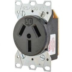 Bryant Electric - Straight Blade Receptacles Receptacle Type: Single Receptacle Grade: Industrial - Benchmark Tooling