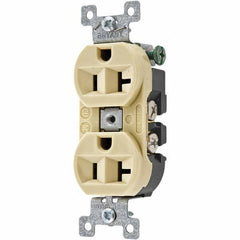 Bryant Electric - Straight Blade Receptacles Receptacle Type: Duplex Receptacle Grade: Specification - Benchmark Tooling