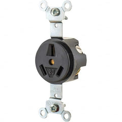 Bryant Electric - Straight Blade Receptacles Receptacle Type: Single Receptacle Grade: Industrial - Benchmark Tooling