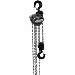 Jet - 6,000 Lb Capacity, 80' Lift Height, Manual Chain Hoist - Benchmark Tooling