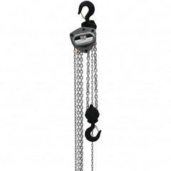 Jet - 10,000 Lb Capacity, 70' Lift Height, Manual Chain Hoist - Benchmark Tooling