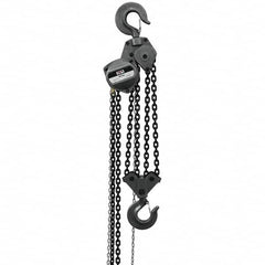 Jet - 20,000 Lb Capacity, 50' Lift Height, Manual Chain Hoist - Benchmark Tooling