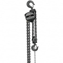 Jet - 10,000 Lb Capacity, 40' Lift Height, Manual Chain Hoist - Benchmark Tooling