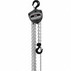 Jet - 4,000 Lb Capacity, 80' Lift Height, Manual Chain Hoist - Benchmark Tooling