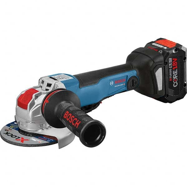 Bosch - Angle & Disc Grinders Type of Power: Cordless Wheel Diameter (Inch): 4.5 - Benchmark Tooling