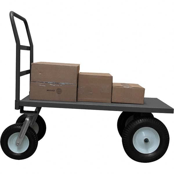 Durham - 2,500 Lb Capacity Steel Platform Truck - Benchmark Tooling