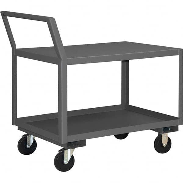 Durham - 1,400 Lb Capacity Work Height Platform Truck - Benchmark Tooling