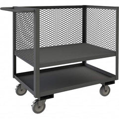 Durham - Hoppers & Basket Trucks Type: 3 Sided Mesh Truck Load Capacity (Lb.): 1,200 - Benchmark Tooling