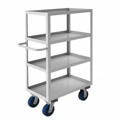 Durham - 1,200 Lb Capacity, 24-1/8" Wide x 54" Long x 53" High Mobile Cart - Benchmark Tooling