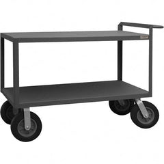 Durham - 1,500 Lb Capacity, 30-1/4" Wide x 66-1/4" Long x 38-1/4" High Mobile Cart - Benchmark Tooling