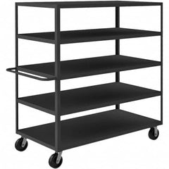 Durham - 3,600 Lb Capacity, 30-1/4" Wide x 66-1/4" Long x 66-1/2" High Heavy Duty Service Cart - Benchmark Tooling